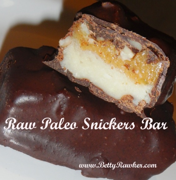Raw Paleo Snickers Bar
